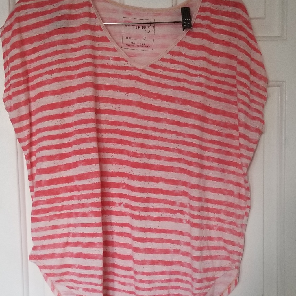 We The Free By Free People Striped Tee Shirt